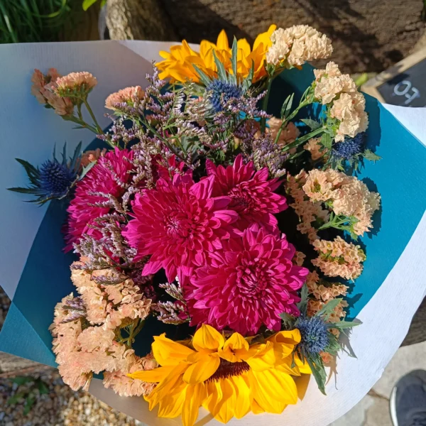 Bouquet coloré du petit bois